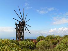 Windmühle in Santo Domingo. 