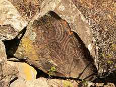 Petroglyphen, Buracas.